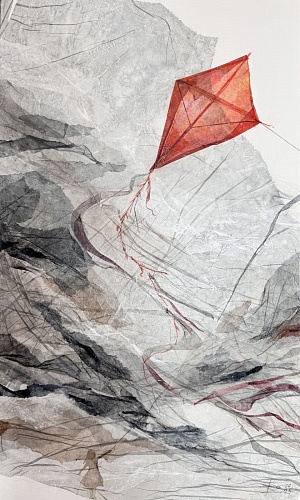 Картина танец ветра. Серия "Тени, игры прошлого"