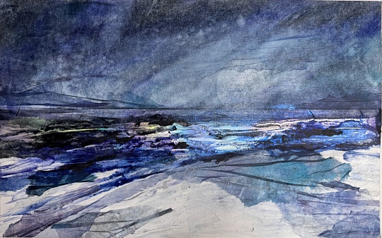 Картина серия «Открывая искренность». Танго синей луны фото 1