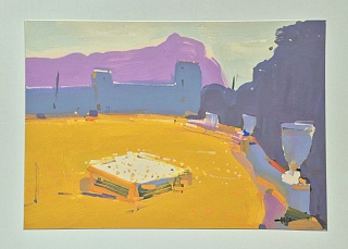 Картина воронцовский парк, Алупка