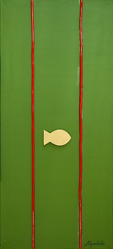 Картина золотые рыбки №5
