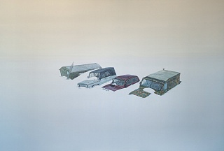 Картина припарковались до весны