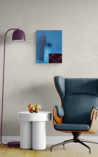 Картина блики  на глубине фото 2