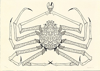 Картина японский краб-паук