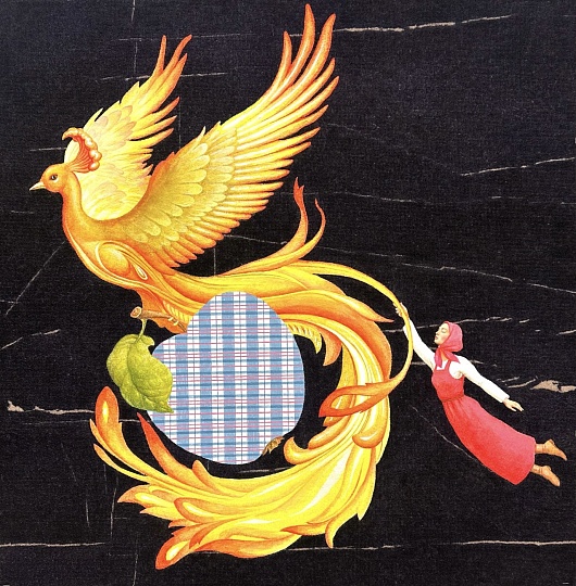 Картина случайность. Серия «Ткань 90-х. Сумки»  фото 1