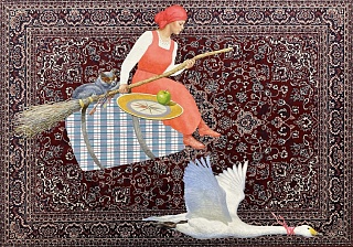 Картина навигация. Серия «Ткань 90-х. Сумки»