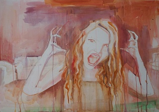 Картина серия «Кричащие»