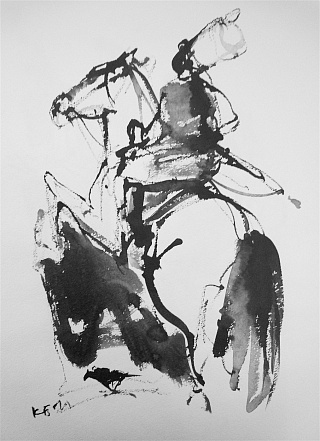 Картина серия «Лошади»