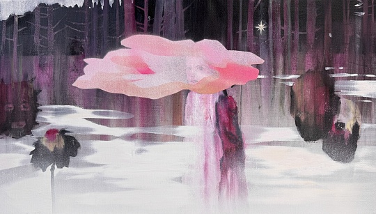 Картина облачный лес фото 1